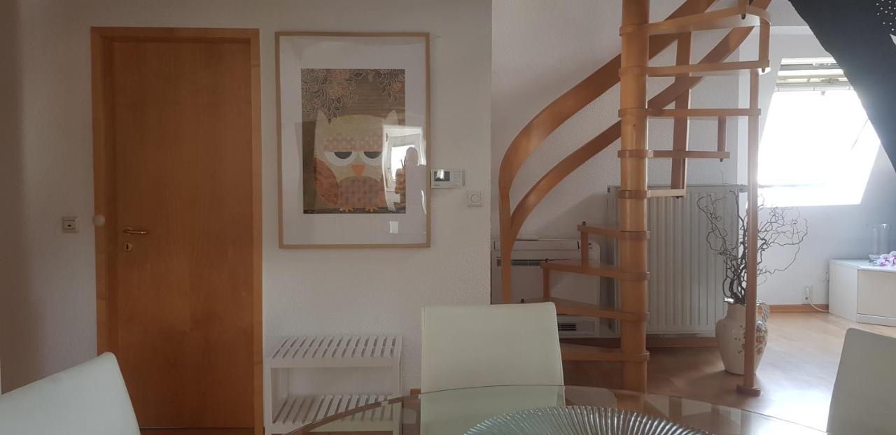 Penthouse Im Historischen Fachwerkhaus Mit Grosser Dachterrasse An Zentralster Lage بوبارد المظهر الخارجي الصورة