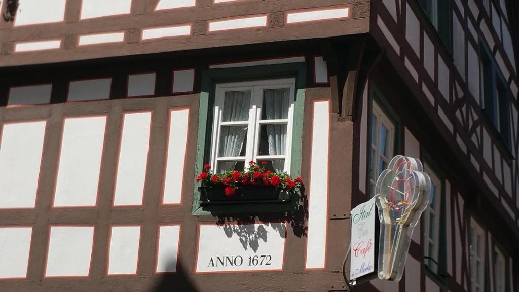 Penthouse Im Historischen Fachwerkhaus Mit Grosser Dachterrasse An Zentralster Lage بوبارد المظهر الخارجي الصورة